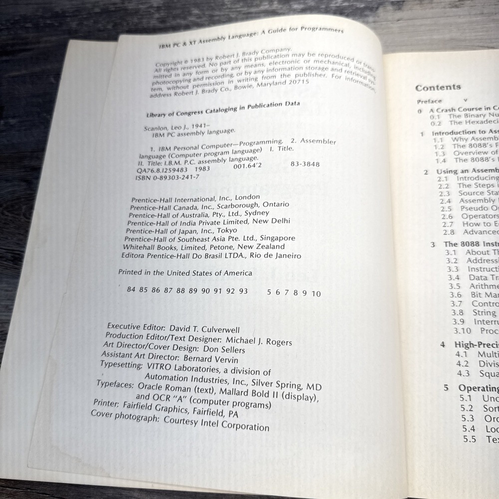 IBM PC Assembly Language a Guide for Programmers  by Leo J. Scanlon 1983 SC - Picture 7 of 8